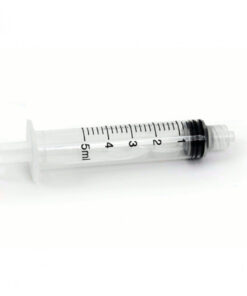 Luer Lock 5cc Syringe Only pack of 10