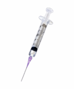 10 (TEN) 25G 1.5" 3ml Syringe with Needle