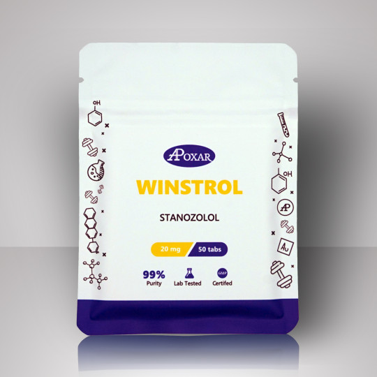 Winstrol Stanozolol 20mg tablets 50 tabs packaging
